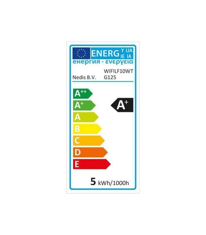 Bec Wi Fi Smart Led Cu Filament E27 125mm 5w 500lm 2700k Nedis