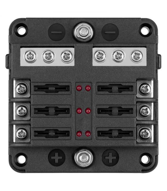 Bloc 6 Sigurante Auto 19mm