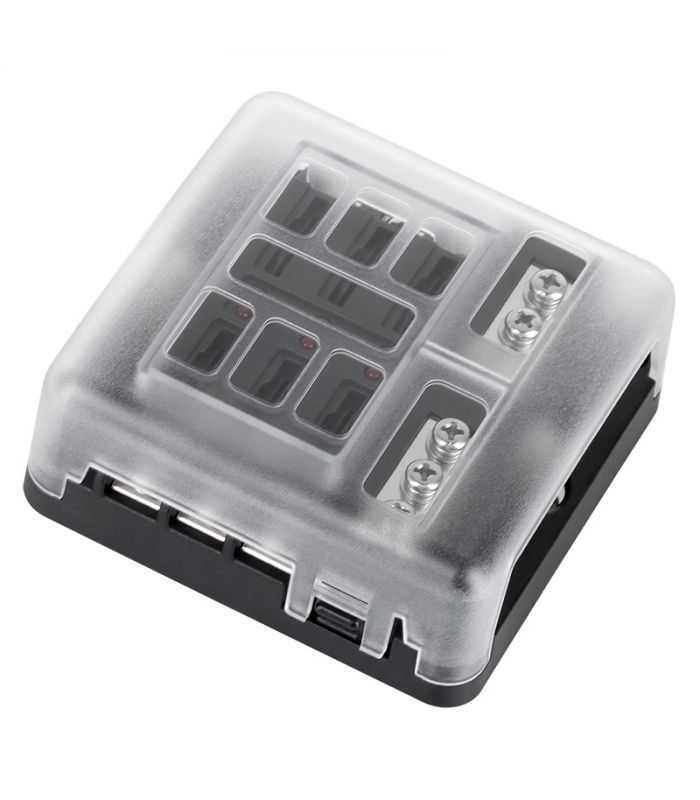 Bloc 6 sigurante auto 19mm