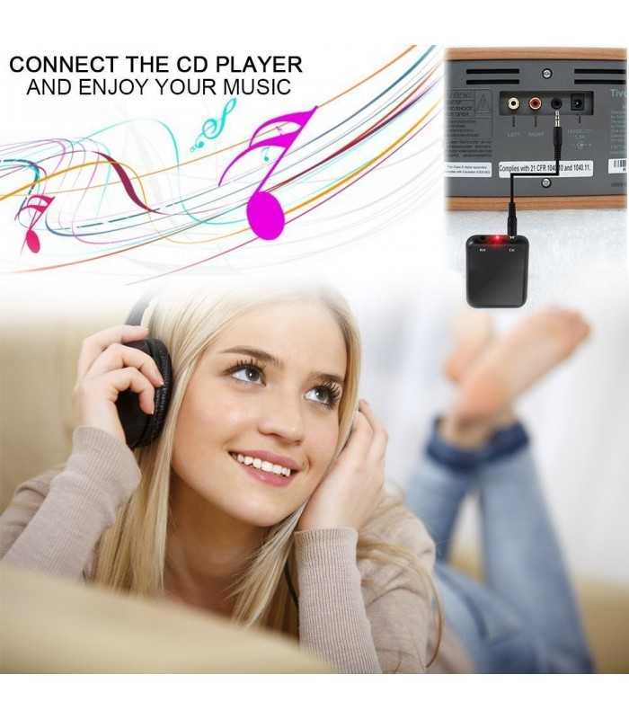 bluetooth emitator si receptor v41 la jack 35 mm rrtr01 bt 4