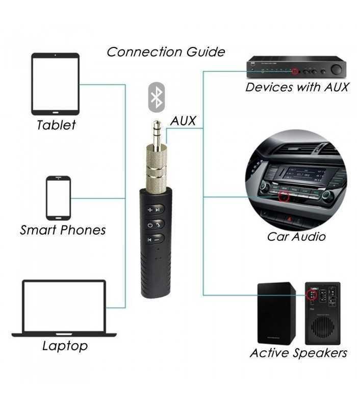 bluetooth receptor v41 la jack 35 mm si acumulator rr01 bt 6