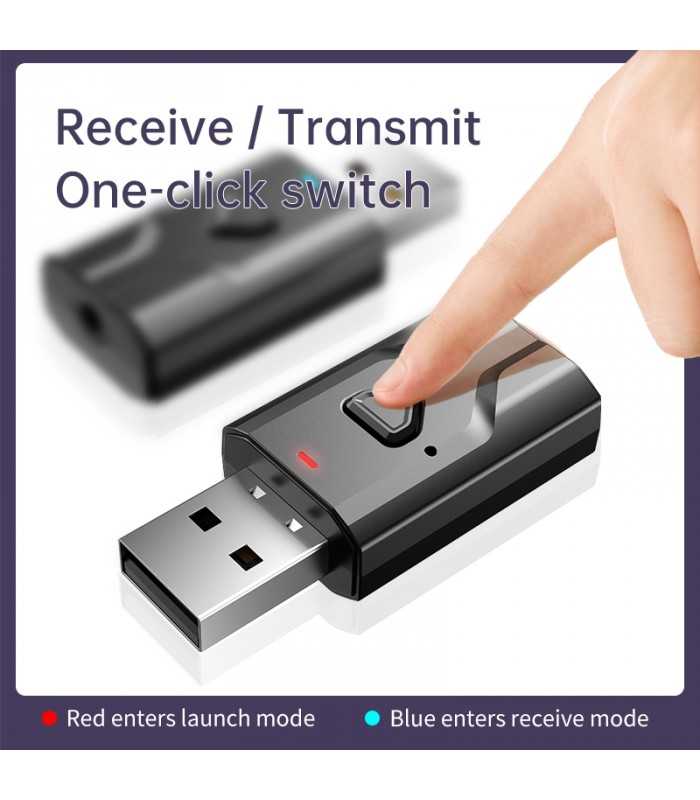 bluetooth v50 receptor emitator pentru dispozitive audio 3