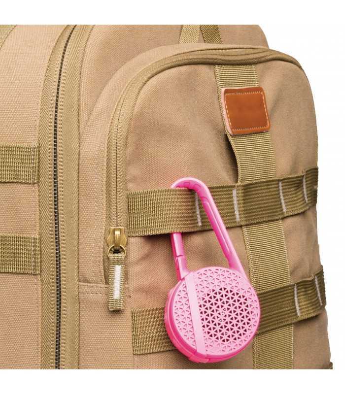 boxa bluetooth portabila cu clip pentru atasare 3w roz sweex 8