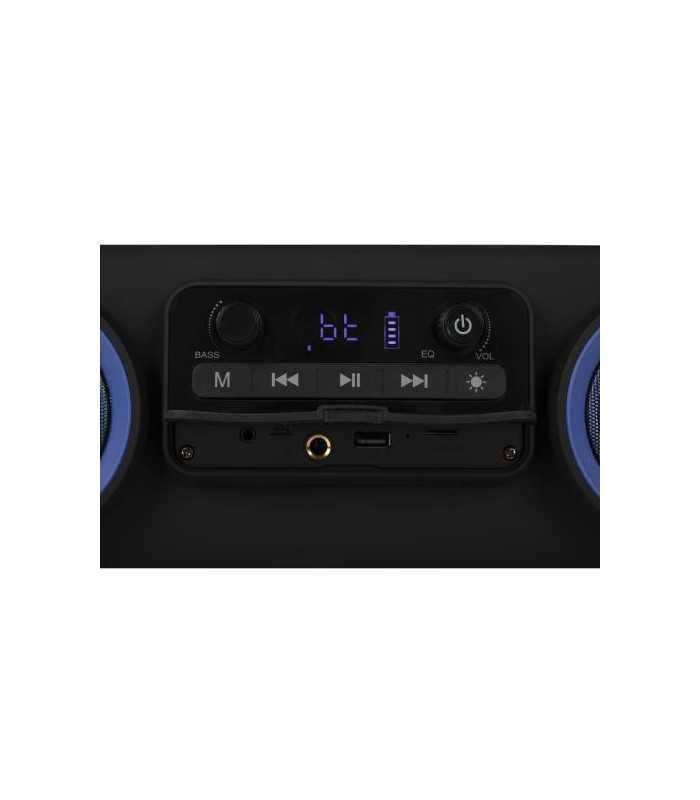 boxa portabila ngs street breaker mini bluetooth usb aux 100w negru 2