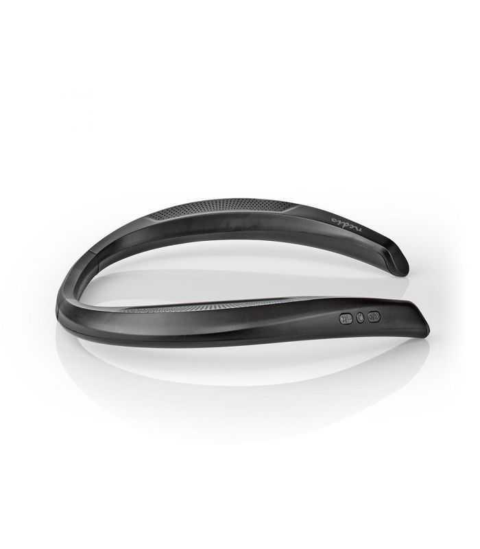 boxa portabila pe gat nedis bluetooth 2x45w redare 6 ore negru 6