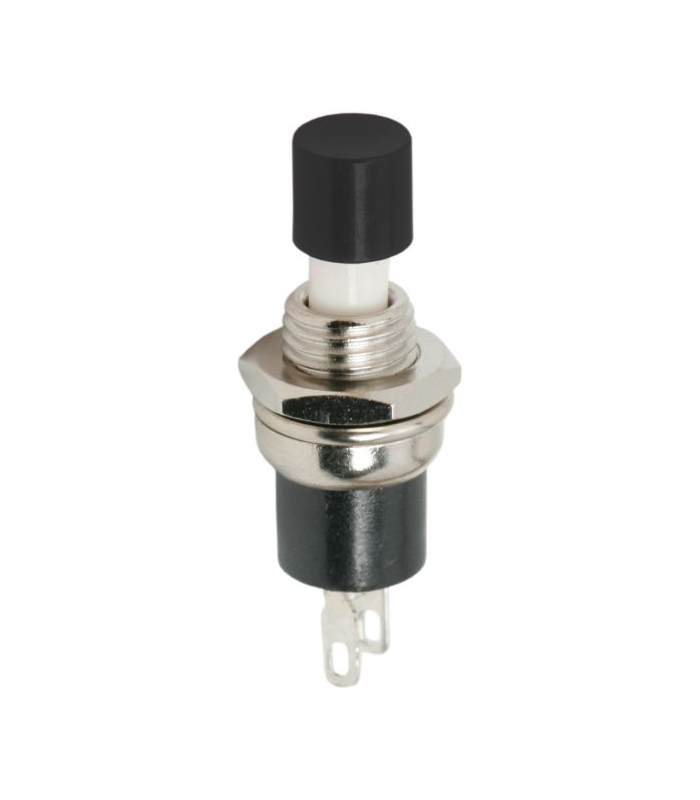 Buton 1 circuit 1.5A 250V OFF-(ON) fara retinere negru
