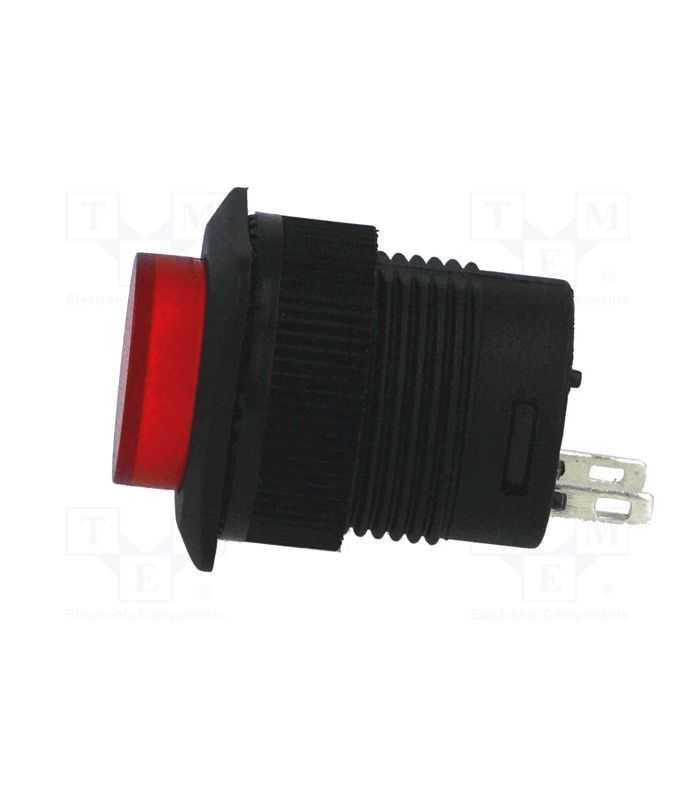 Buton Comutator Actionat Prin Apasare 2 Pozitii Off On Fara Retinere Spst No 15a 250vac Sci R13 508a 05 Br