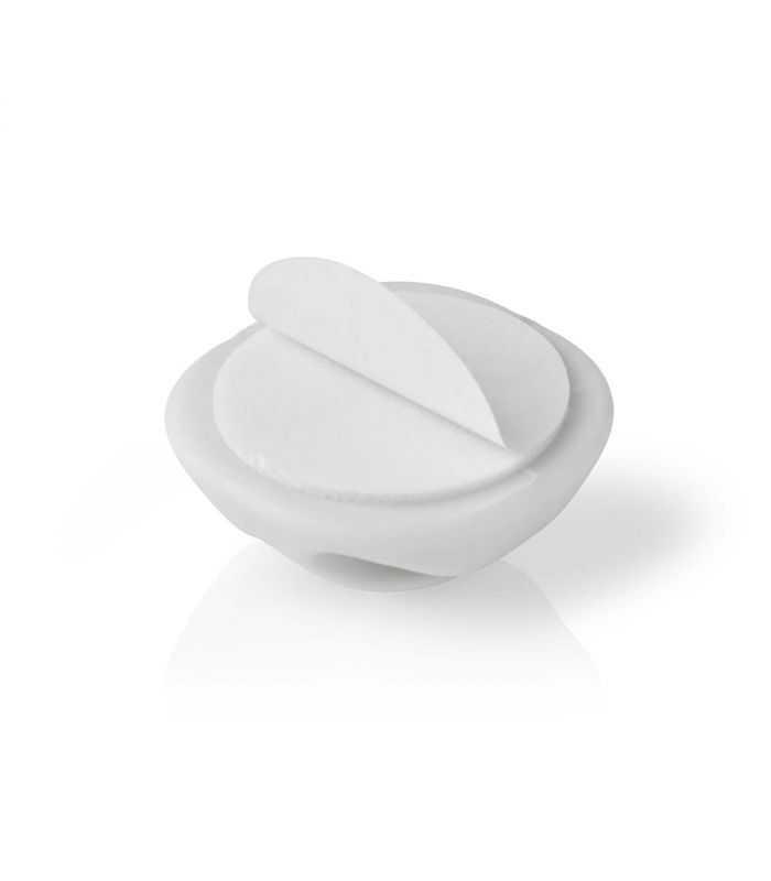 Cable Management Cable Clip Click And Go 4 Pcs 3 Slots Maximum Cable Thickness 53 Mm Tpe White Nedis