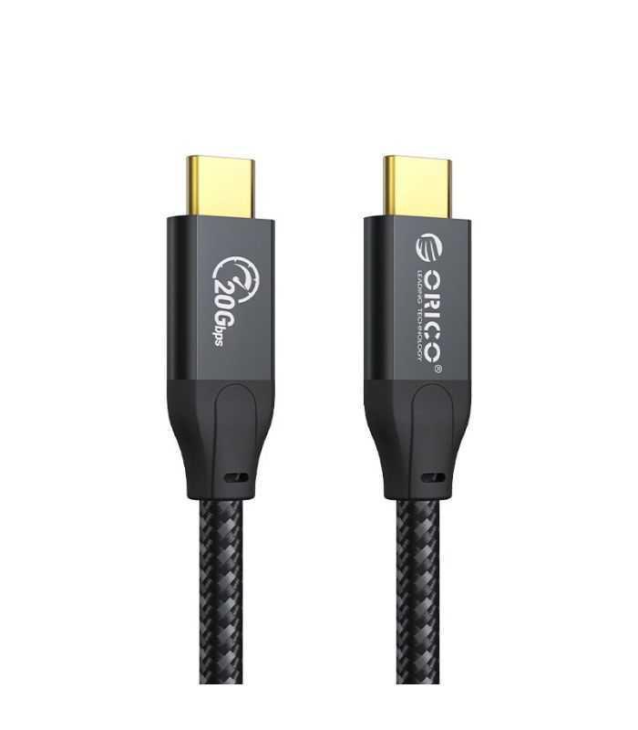 Cablu 100w 4k60hz Usb Type C Usb Type C 1m Gen22 20gbps Negru Orico Cm32 10 Bk