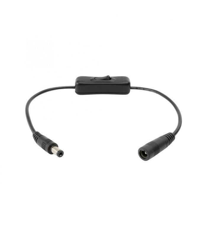 Cablu 15cm Cu Comutator Pe Fir Mufe 21x55mm Home