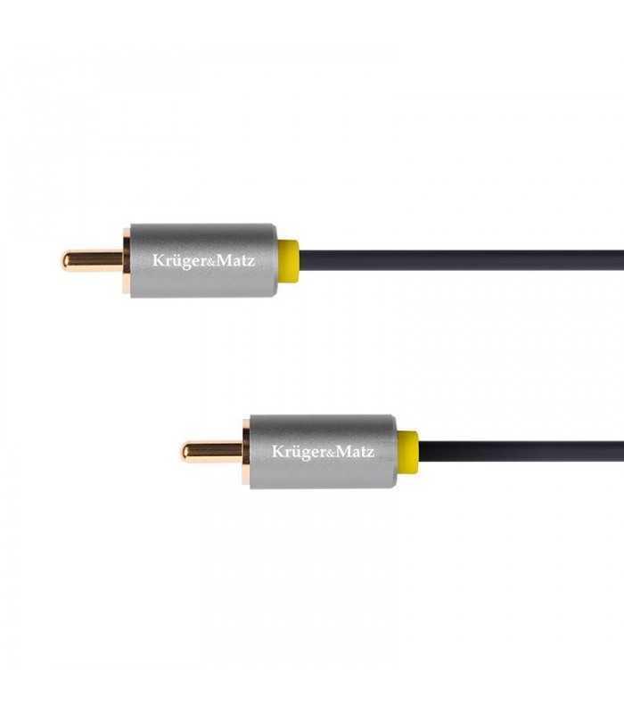 CABLU 1x RCA - 1x RCA 1.8m BASIC Kruger&Matz