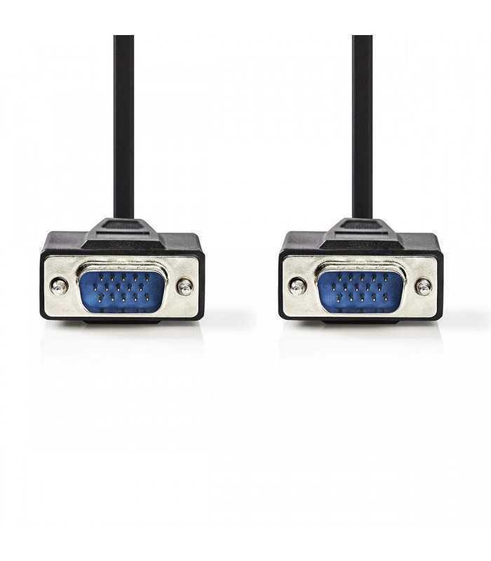 cablu 2m vga tata vga tata 1024x768 nedis 1