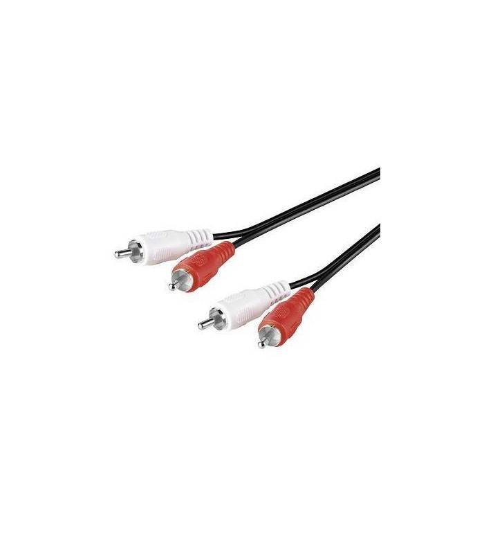 Cablu 2x RCA 1.5m ecranat cupru Goobay