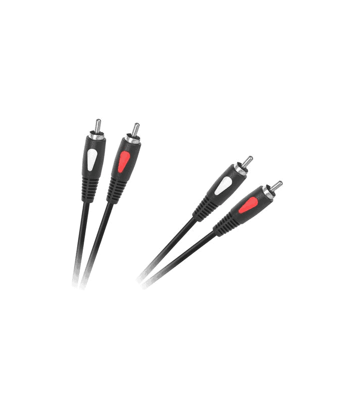 Cablu 2x RCA 1.8m Eco-Line Cabletech