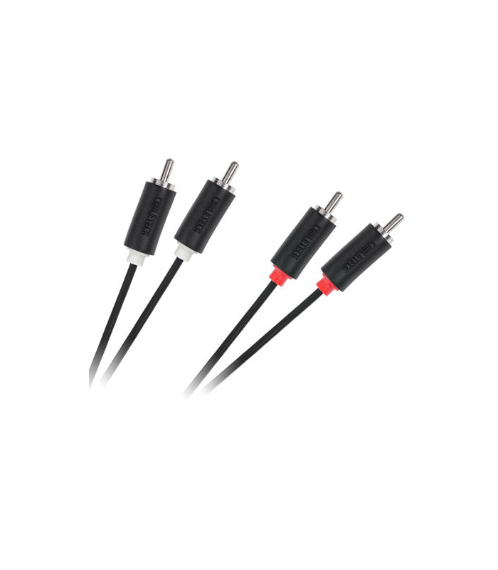Cablu 2x RCA 1m Cabletech KPO3954-1