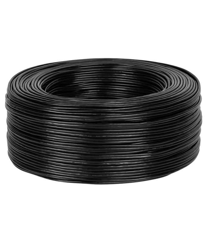 Cablu 2x Rca 3 Mm Negru Rola Pret 1m Kab0203