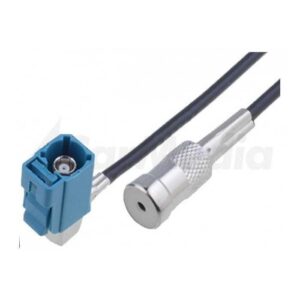 Cablu adaptor 0.25m antena Fakra mama - ISO mama VW MFD2 RNS2 4CarMedia AD.ANT.N011