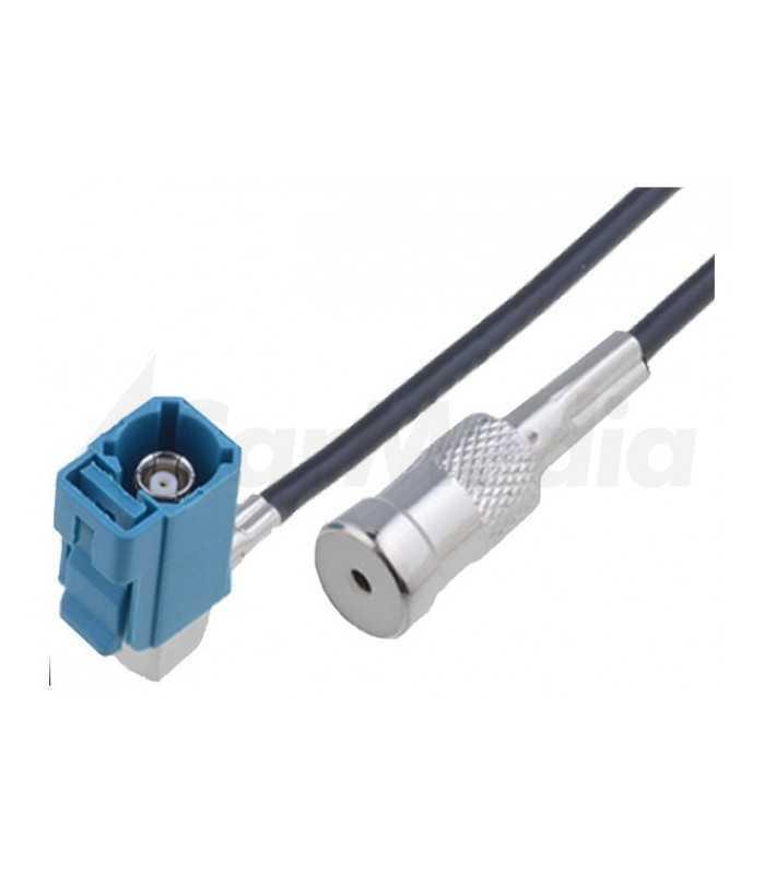 Cablu adaptor 0.25m antena Fakra mama - ISO mama VW MFD2 RNS2 4CarMedia AD.ANT.N011