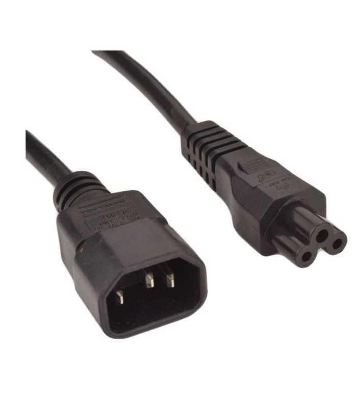 Cablu adaptor alimentare 0.2m IEC320-C14 TATA - IEC320-C5 mama