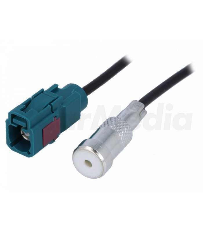 Cablu adaptor antena Fakra - ISO mama-mama 0.23m 4CarMedia