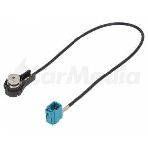 Cablu adaptor antena Fakra mama-mama ISO 90grade VW 0.25m 4CarMedia AD.ANT.N01