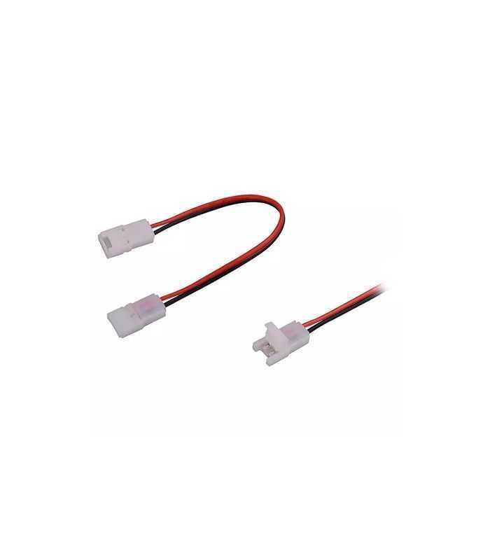 Cablu adaptor conector banda LED 8mm dual V-TAC