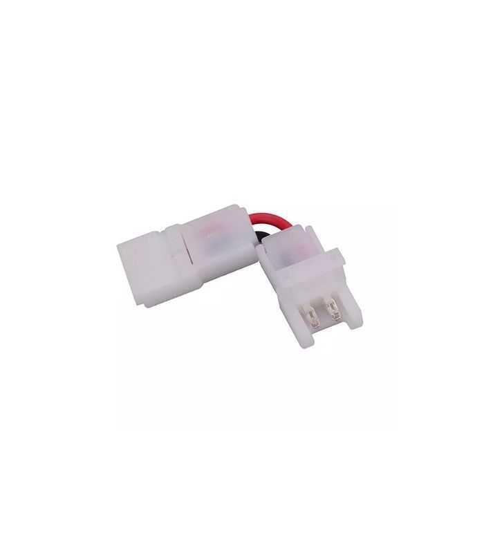 Cablu adaptor conector banda LED 8mm forma L V-TAC