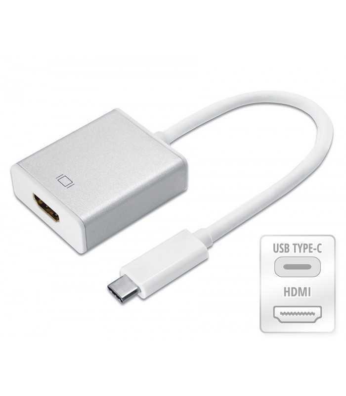 Cablu adaptor convertor semnal de la USB type C 3.1 tata la HDMI A mama Full HD 1920x1080P
