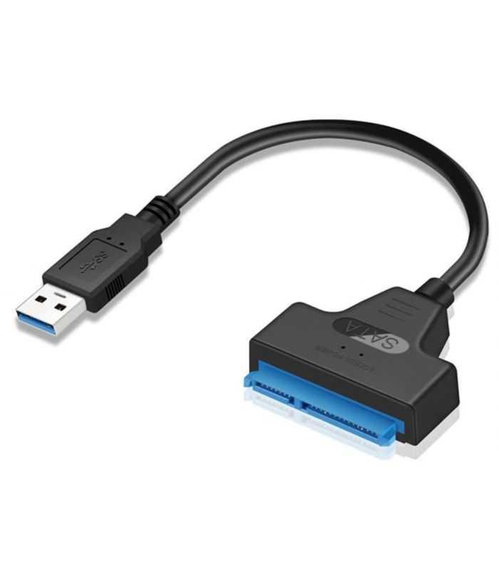 Cablu adaptor convertor USB 3.0 - SATA 22 pini pentru HDD si SSD