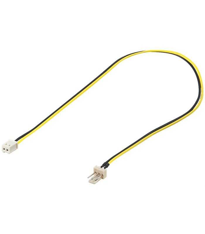 Cablu adaptor de alimentare PC tata 3 pini la 2 pini mama 0.3m Goobay