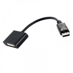 Cablu adaptor DisplayPort la DVI-I 24+5 mama 0.2m 4WORLD