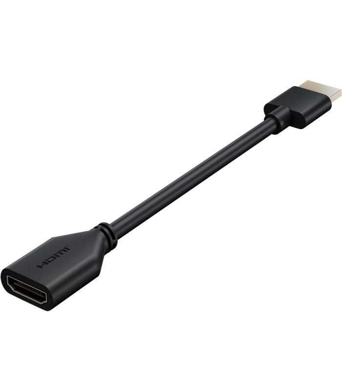 Cablu Adaptor Flexibil Hdmi A Tata Hdmi A Mama 10cm 4k 60hz 2160p 18gbit S Goobay 64824