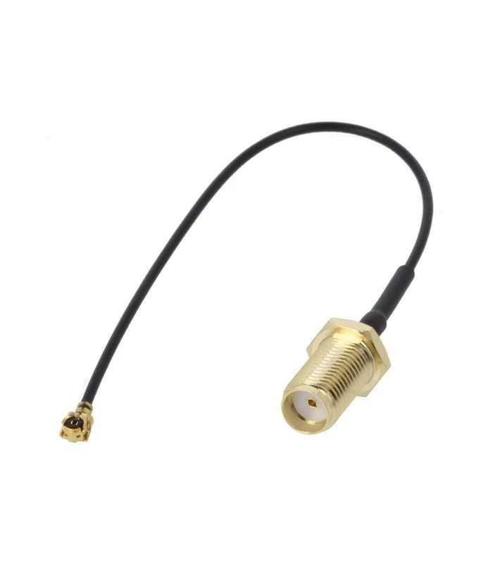 Cablu adaptor IPEX mama 90 grade - SMA mama drept 50cm JC Antenna AD.ANT.021.4