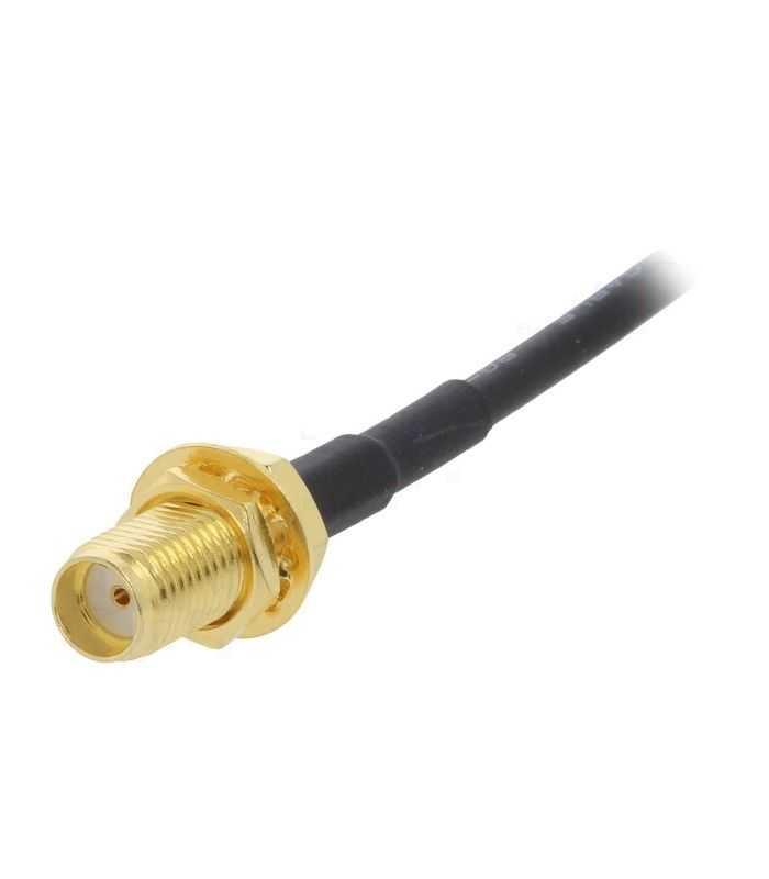 cablu adaptor mama fakra sma mama in unghi drept 10 cm jc antenna adant006 1