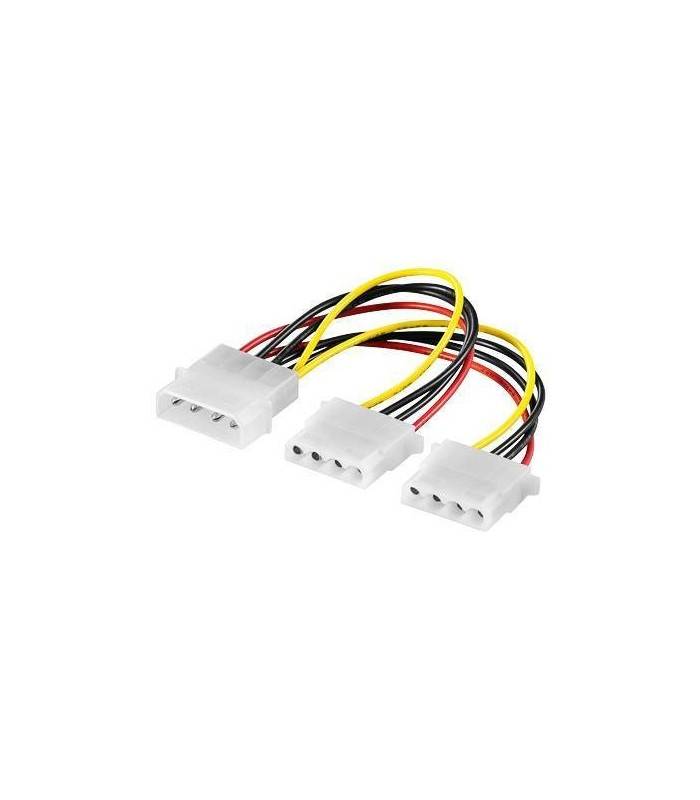 Cablu adaptor molex 5.25 la 2x5.25 molex 15cm Goobay