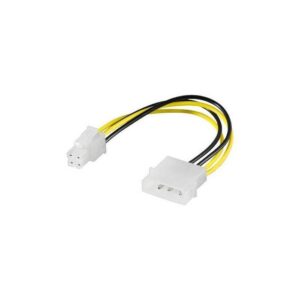 Cablu adaptor molex 5.25 la P4 Pini pentru alimentare PC Goobay