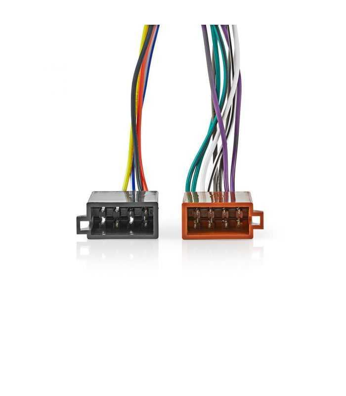 cablu adaptor radio auto iso kenwood 16 pini 02m nedis 1