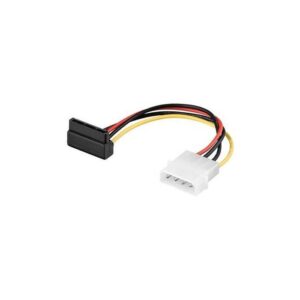 Cablu adaptor sata 90 grade la molex 5.25 4 pini Goobay