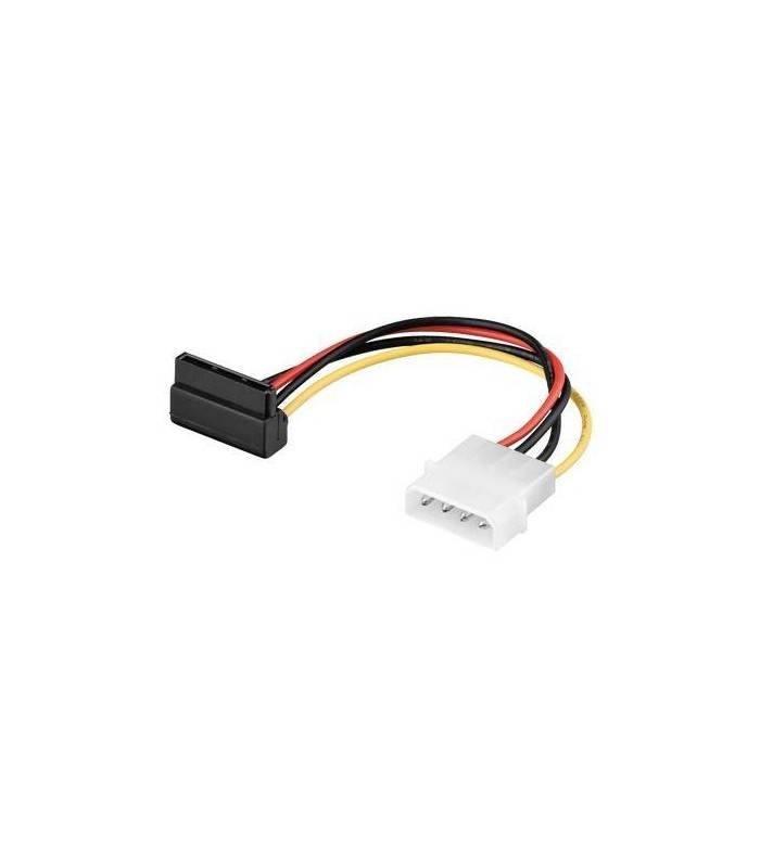 Cablu adaptor sata 90 grade la molex 5.25 4 pini Goobay