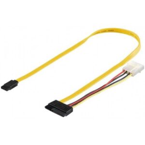 Cablu adaptor sata data power la sata si molex 5.25 Goobay