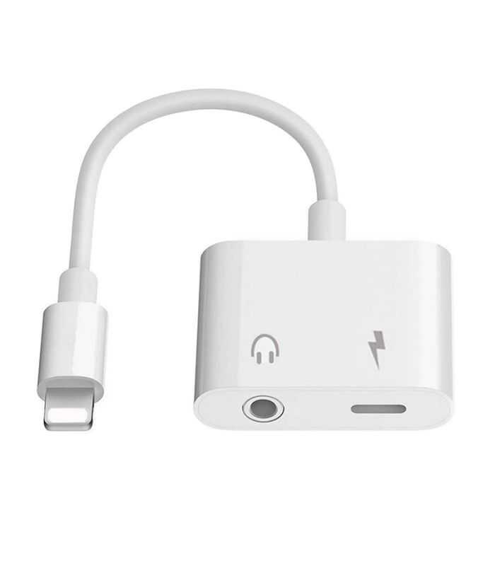 Cablu adaptor smartphone iPhone lightning - AUX Jack 3.5 mm + lightning pentru incarcare PMMA9826 PLATINET