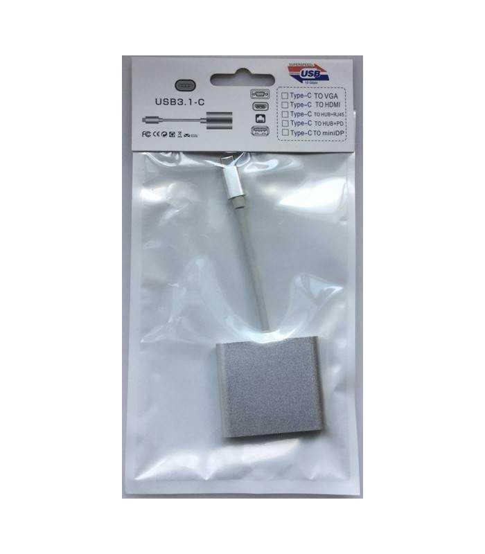 Cablu adaptor USB 3.1 USB Type C la HDMI 4K x 2K +USB 3.0 +USB 3.1 mama 3 cablu adaptor usb 31 usb type c la hdmi 4k x 2k usb 30 usb 31 mama 1