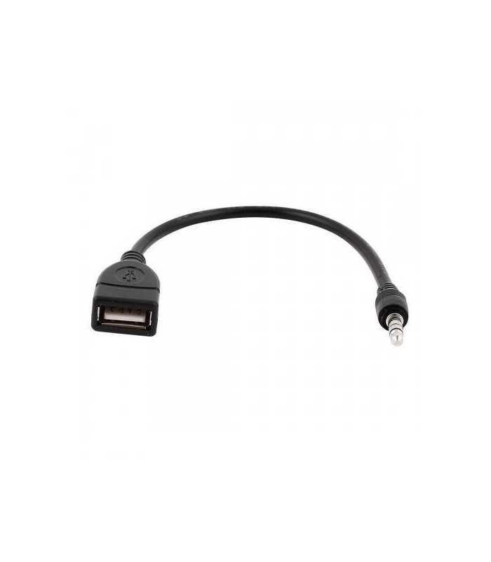 Cablu adaptor USB mama - Jack 3.5 mm 4 pini 0.2m