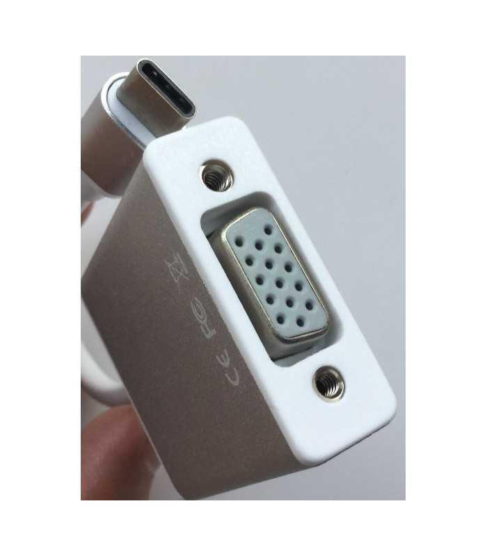 Cablu adaptor USB Type C 3.1 la VGA FullHD Plug&Play