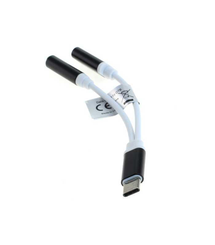 cablu adaptor usb type c 31 tata jack 35 mm stereo mama alimentare usb type c 31 mama 01m otb 1