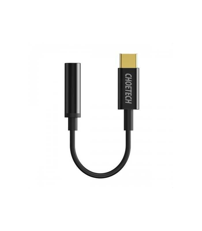 cablu adaptor usb type c jack 35 mm mama casti choetech aux003 2