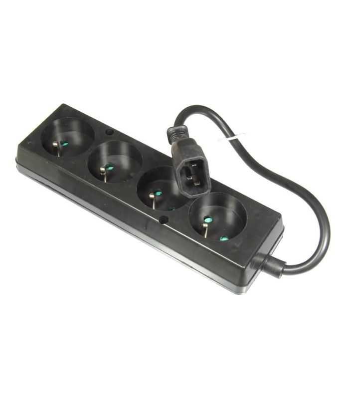 cablu alimentare adaptor de la ups iec c14 la 4x cupla schuko 03m jonex 1