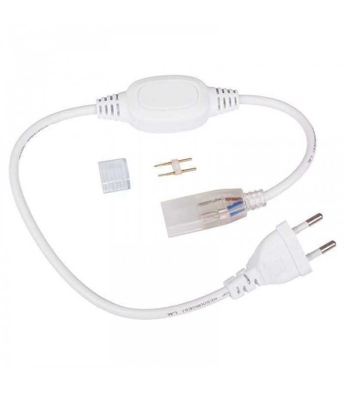 Cablu alimentare banda LED NEON FLEX 230V cod LED0144 LED0145