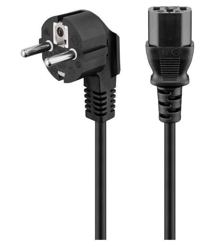 Cablu alimentare PC Schuko la IEC320-C13 2m Goobay