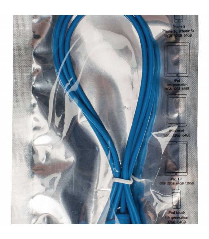 cablu alimentare si sincronizare albastru usb 20 a tata micro b tata cu adaptor lightning 1m cupru valueline 2